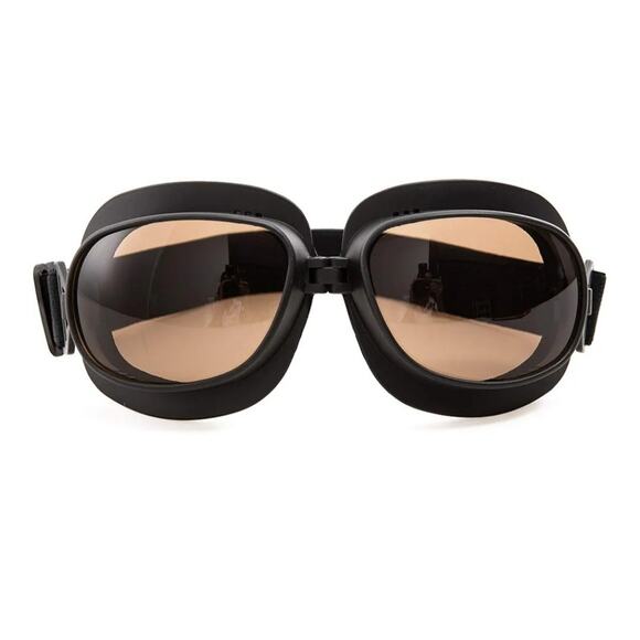 Motorcycle Goggles Pilot Retro Adjustable Motocross 4 Wheeler Outdoor Eyewe... - Picture 2 of 6